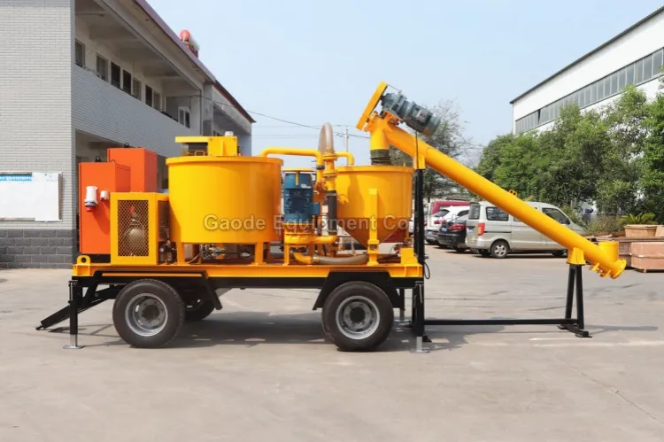 Gaodetec GGP400/1000/95/165DPL-E/A Automatic Grout Pump with Mixer Made in China for Railway